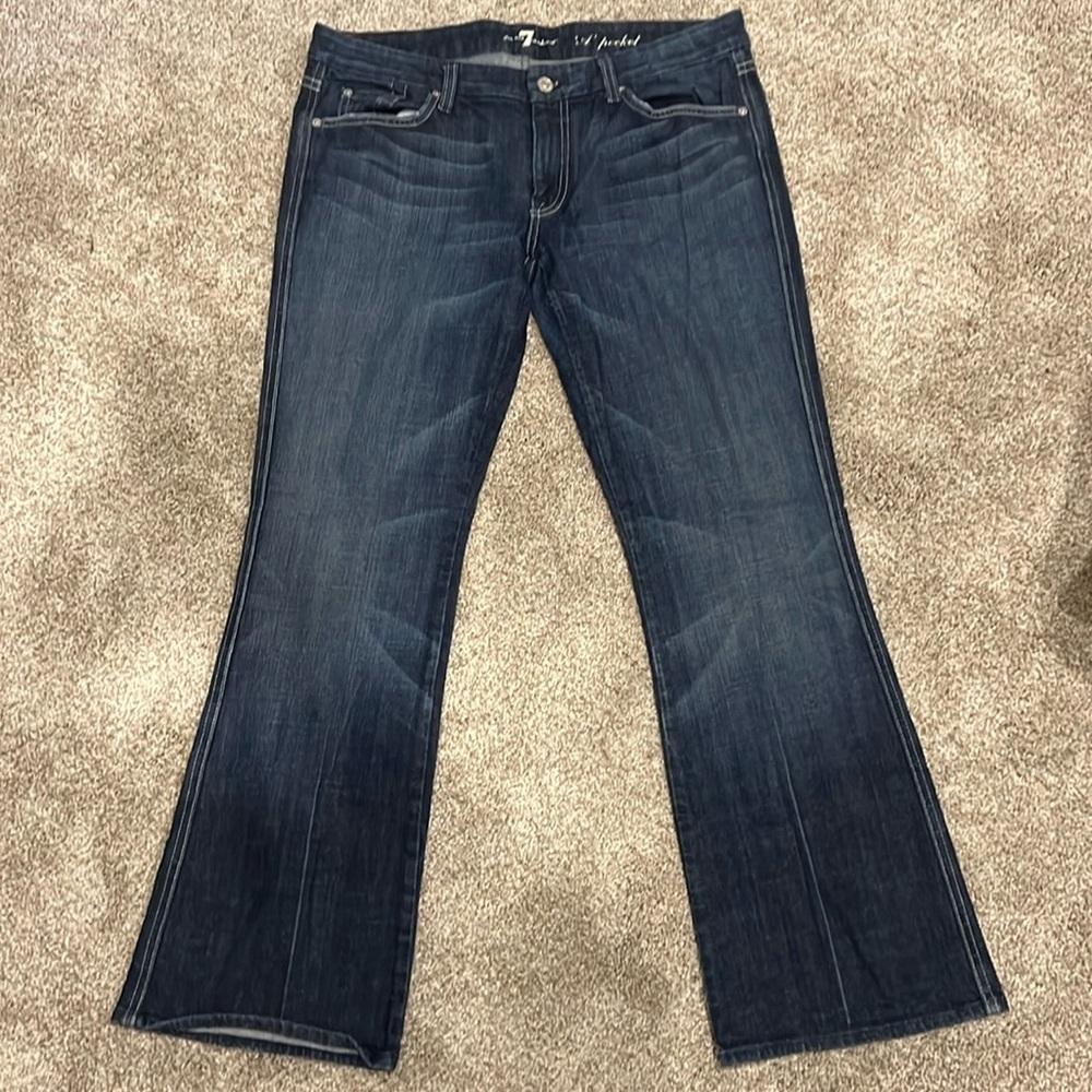 7 for all mankind A pocket boot cut women’s 32